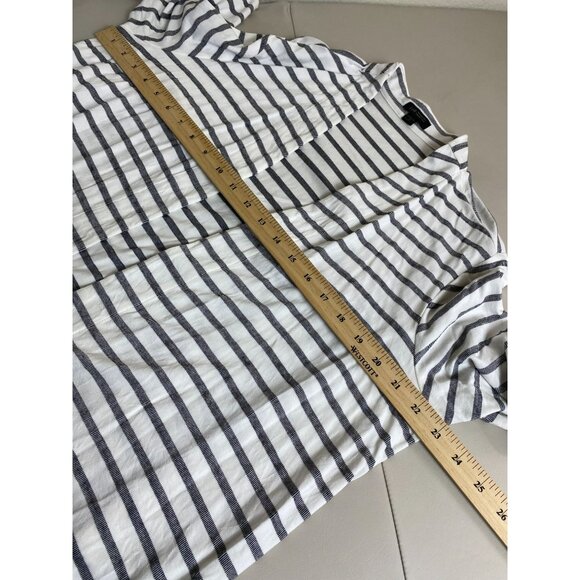 J. Jill Wearever Collection Women Striped Open Front Cardigan Sweater Plus Sz 1X - Picture 6 of 16